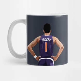 Devin Booker Vector Back Mug